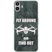 Чохол BoxFace Nothing CMF Phone 1 Дрон Fly Around