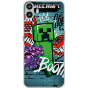 Чохол BoxFace Nothing CMF Phone 1 Minecraft Graffiti