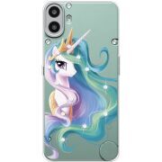 Чохол зі стразами Nothing CMF Phone 1 Unicorn Queen
