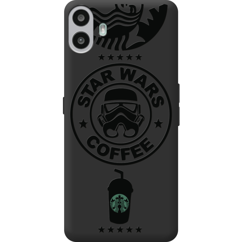 Чорний чохол BoxFace Nothing CMF Phone 1 Dark Coffee