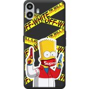 Чорний чохол BoxFace Nothing CMF Phone 1 White Bart