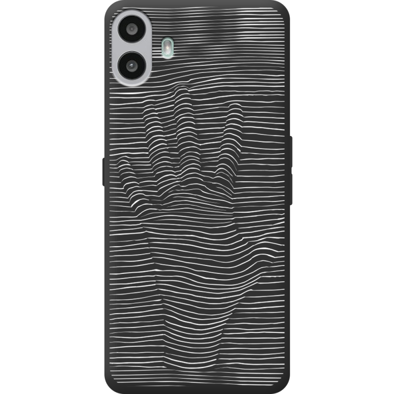 Чорний чохол BoxFace Nothing CMF Phone 1 Optical Hand