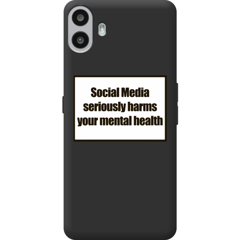 Чорний чохол BoxFace Nothing CMF Phone 1 