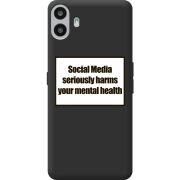 Чорний чохол BoxFace Nothing CMF Phone 1 