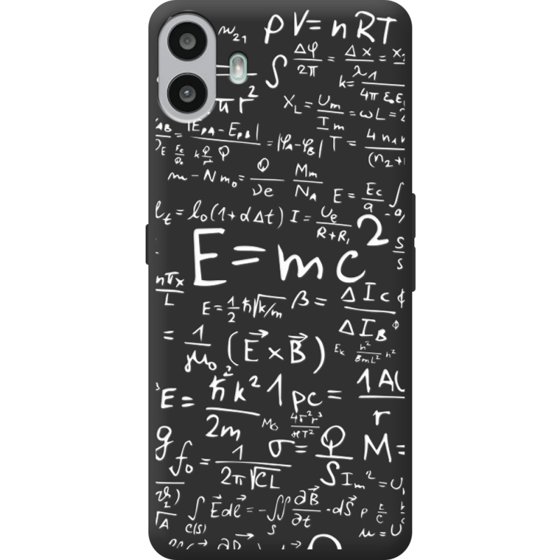 Чорний чохол BoxFace Nothing CMF Phone 1 E=mc2