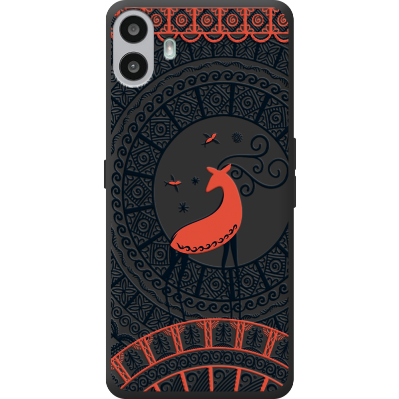 Чорний чохол BoxFace Nothing CMF Phone 1 Ornament