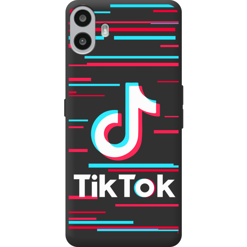 Чорний чохол BoxFace Nothing CMF Phone 1 Tik Tok
