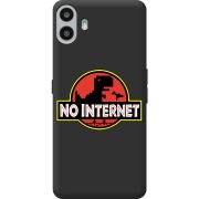 Чорний чохол BoxFace Nothing CMF Phone 1 No Internet