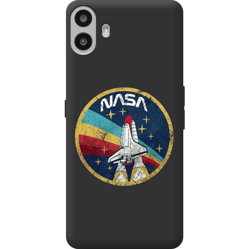 Чорний чохол BoxFace Nothing CMF Phone 1 NASA