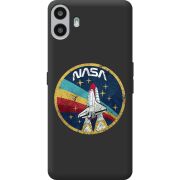 Чорний чохол BoxFace Nothing CMF Phone 1 NASA