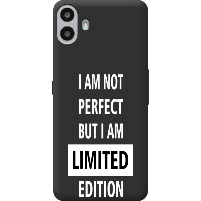 Чорний чохол BoxFace Nothing CMF Phone 1 Limited Edition