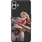 Чорний чохол BoxFace Nothing CMF Phone 1 Happy Harley Quinn