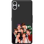 Чорний чохол BoxFace Nothing CMF Phone 1 BTS