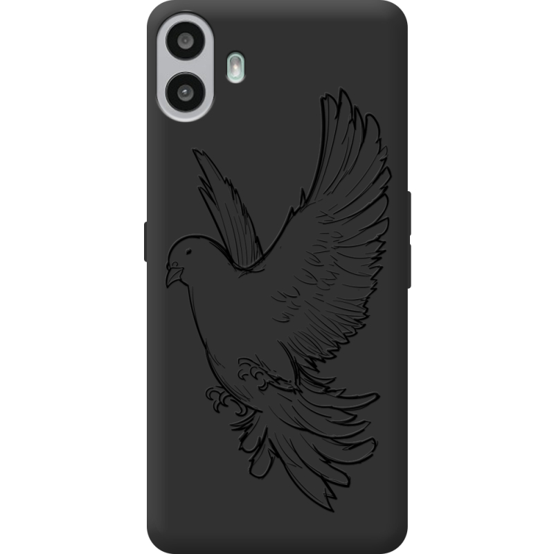 Чорний чохол BoxFace Nothing CMF Phone 1 Dove