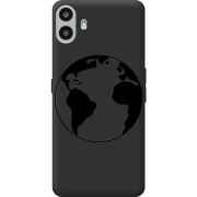 Чорний чохол BoxFace Nothing CMF Phone 1 Earth