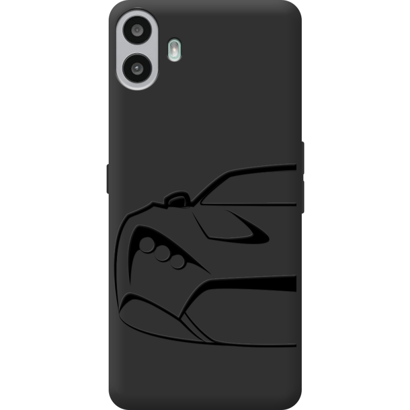 Чорний чохол BoxFace Nothing CMF Phone 1 Sportcar