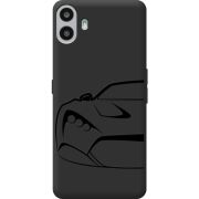 Чорний чохол BoxFace Nothing CMF Phone 1 Sportcar