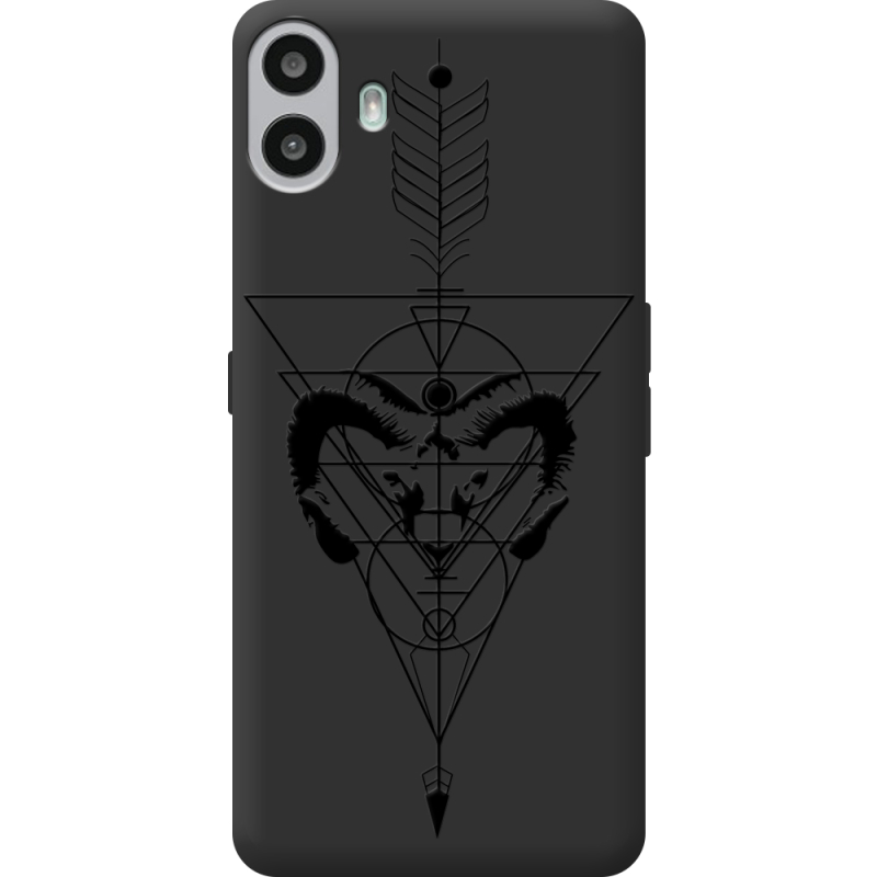Чорний чохол BoxFace Nothing CMF Phone 1 