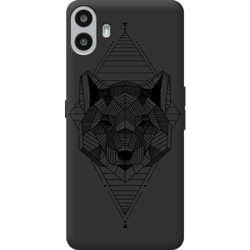 Чорний чохол BoxFace Nothing CMF Phone 1 