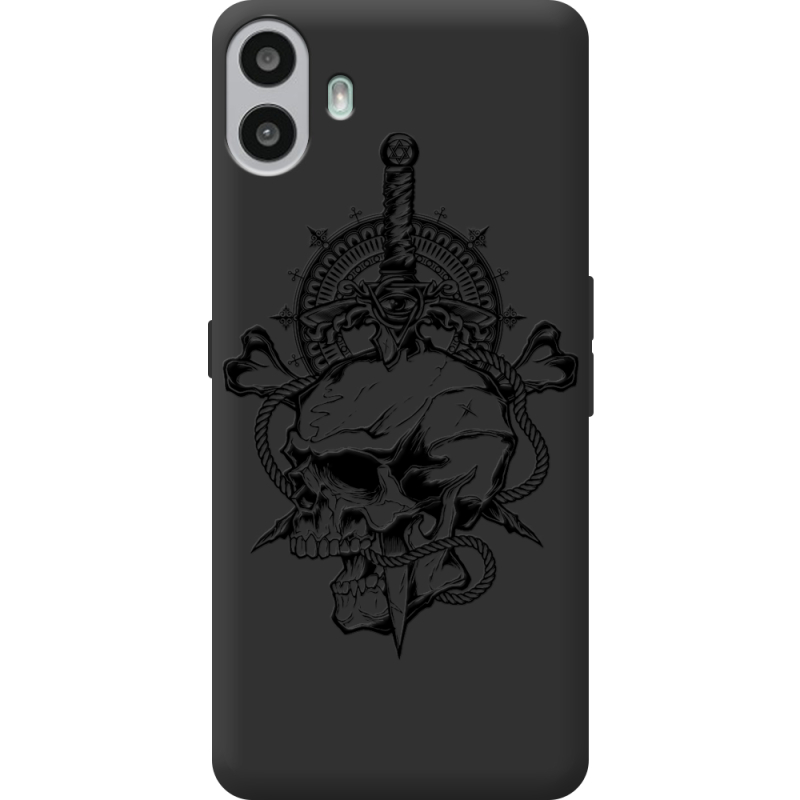 Чорний чохол BoxFace Nothing CMF Phone 1 