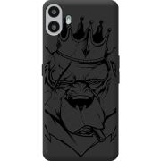 Чорний чохол BoxFace Nothing CMF Phone 1 Bear King