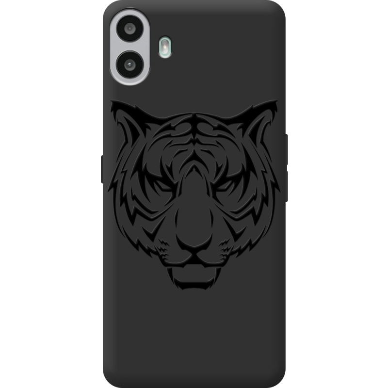 Чорний чохол BoxFace Nothing CMF Phone 1 Tiger