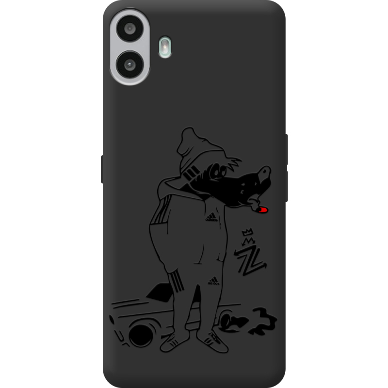 Чорний чохол BoxFace Nothing CMF Phone 1 