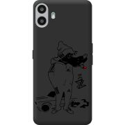 Чорний чохол BoxFace Nothing CMF Phone 1 