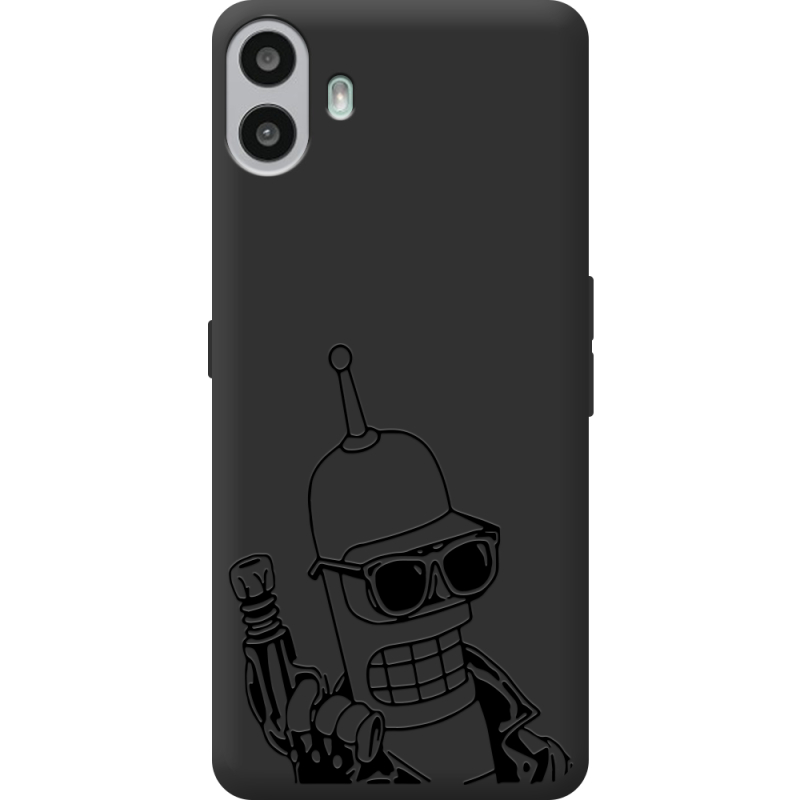 Чорний чохол BoxFace Nothing CMF Phone 1 