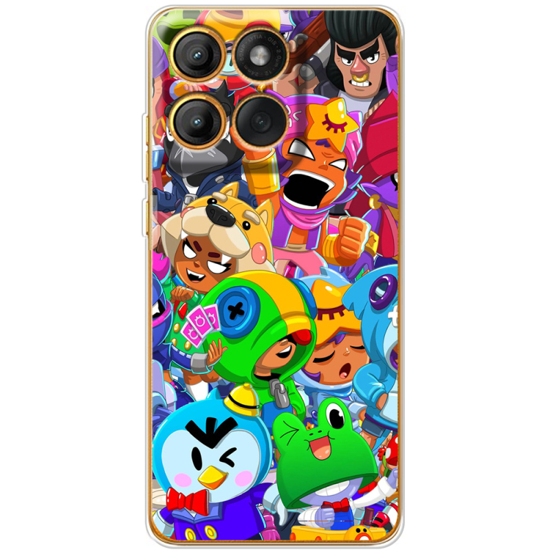 Чохол BoxFace Motorola Moto G86 friends brawl stars