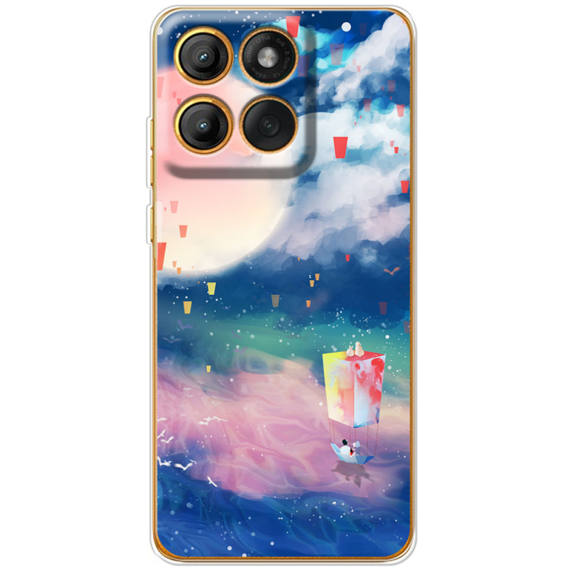Чохол BoxFace Motorola Moto G86 Sky Lanterns