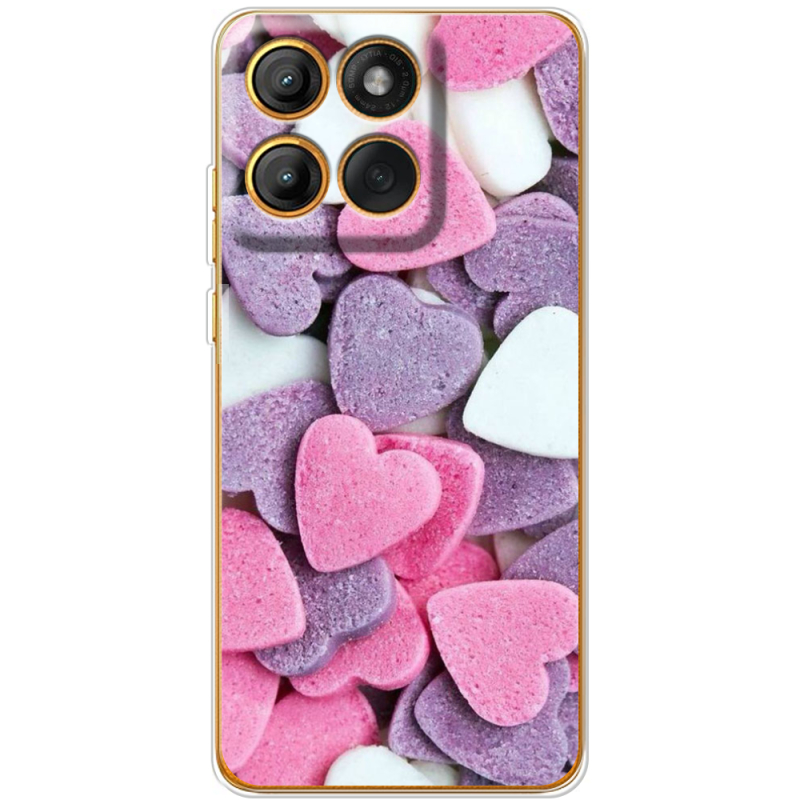 Чохол BoxFace Motorola Moto G86 Сердечки