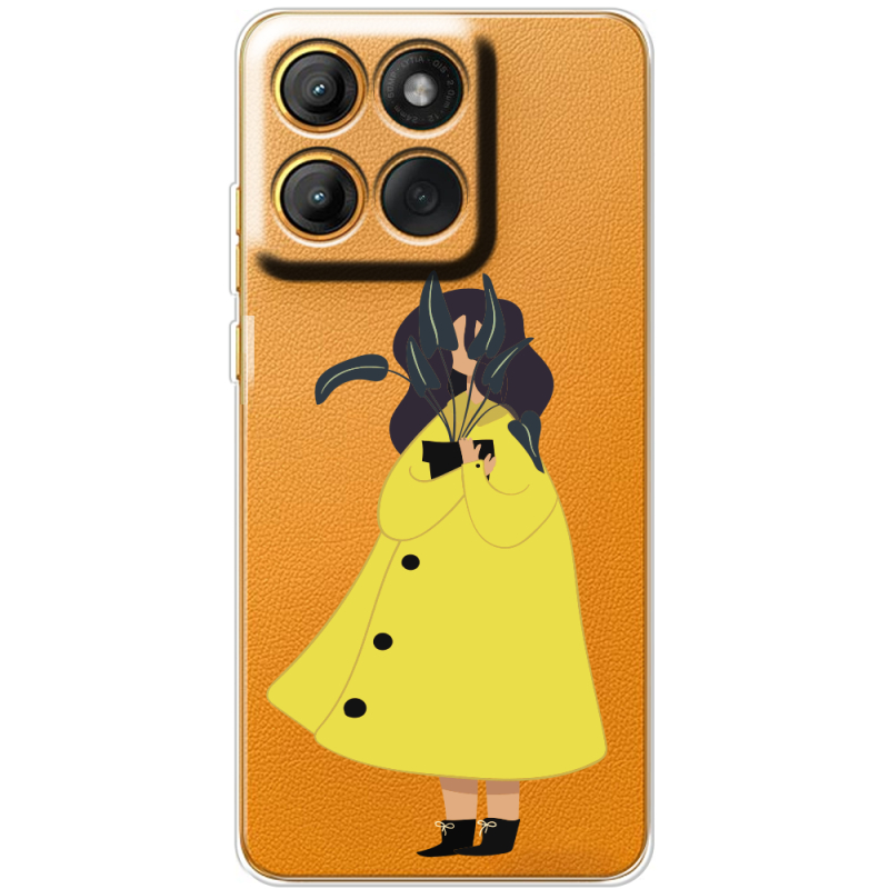 Прозорий чохол BoxFace Motorola Moto G86 Just a Girl