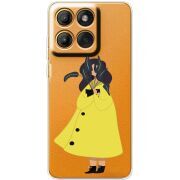 Прозорий чохол BoxFace Motorola Moto G86 Just a Girl