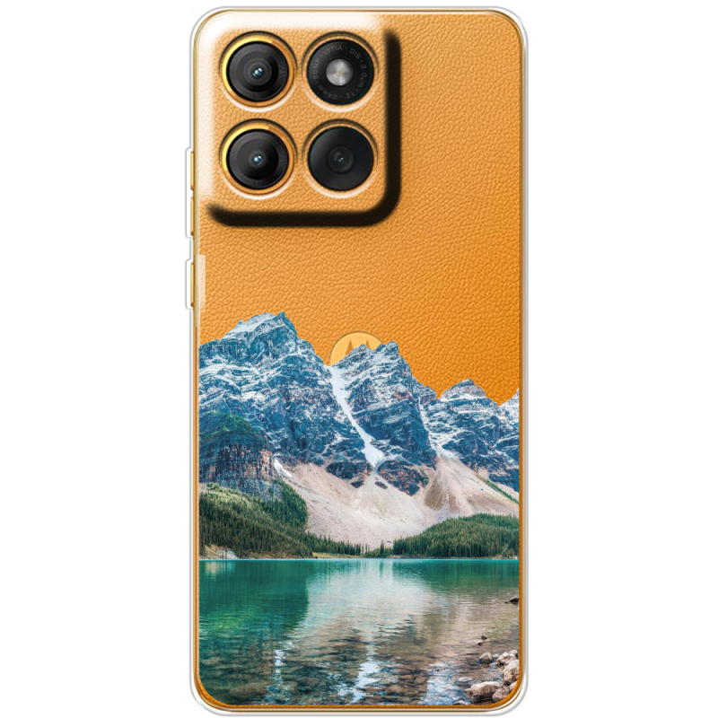Прозорий чохол BoxFace Motorola Moto G86 Blue Mountain