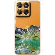 Прозорий чохол BoxFace Motorola Moto G86 Green Mountain