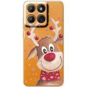 Прозорий чохол BoxFace Motorola Moto G86 Winter Deer
