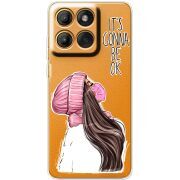 Прозорий чохол BoxFace Motorola Moto G86 It's Gonna Be OK