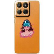 Прозорий чохол BoxFace Motorola Moto G86 Selena Gomez