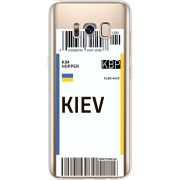 Прозрачный чехол Uprint Samsung G950 Galaxy S8 Ticket Kiev