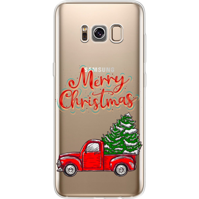 Прозрачный чехол Uprint Samsung G950 Galaxy S8 Holiday Car