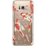 Прозрачный чехол Uprint Samsung G950 Galaxy S8 Japanese Koi Fish