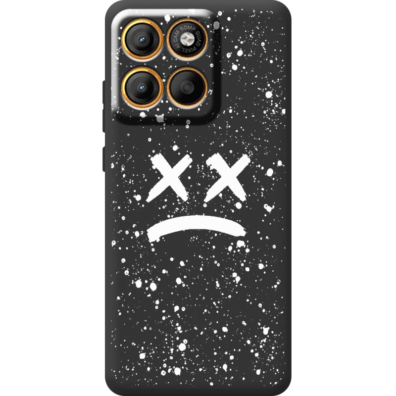 Чорний чохол BoxFace Motorola Moto G86 Sad Way