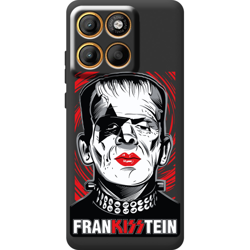 Чорний чохол BoxFace Motorola Moto G86 Frankisstein