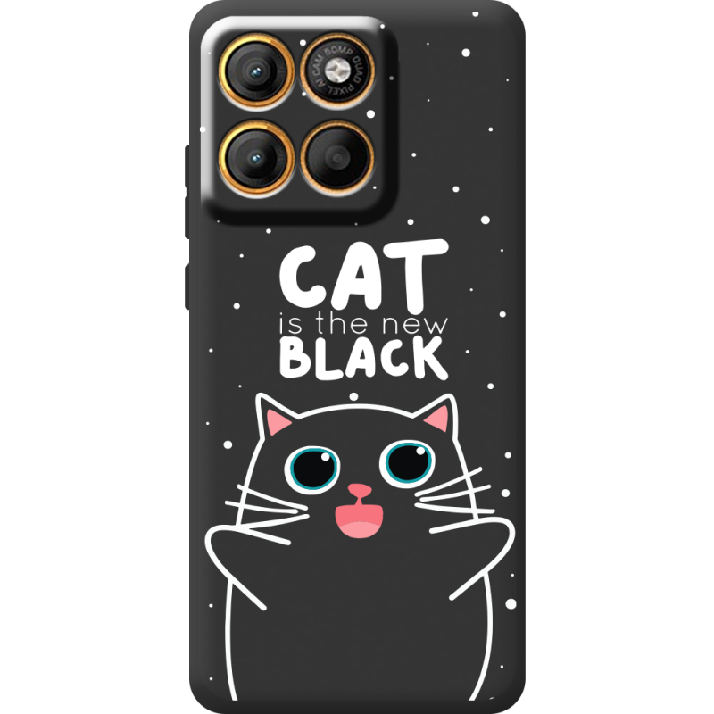 Чорний чохол BoxFace Motorola Moto G86 