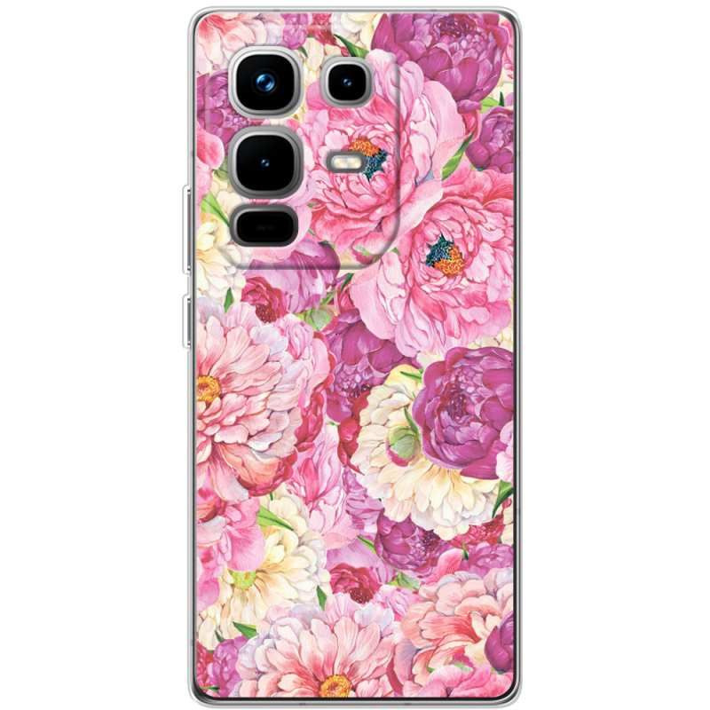 Чохол BoxFace Infinix Note 50 Pro Plus Pink Peonies