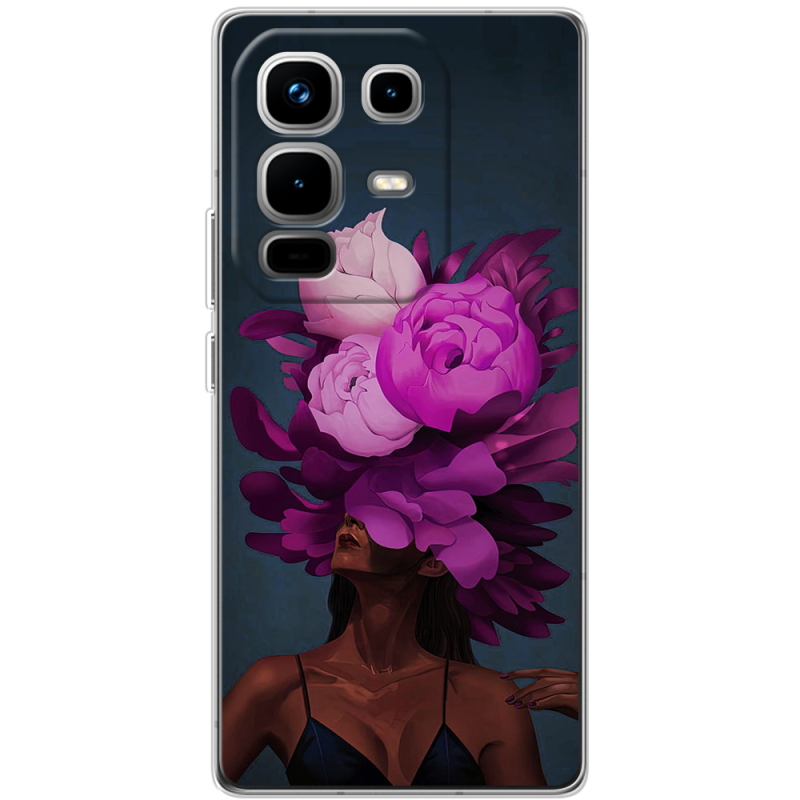 Чохол BoxFace Infinix Note 50 Pro Plus Exquisite Purple Flowers