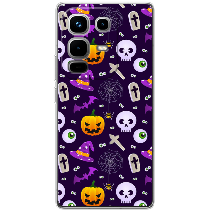 Чохол BoxFace Infinix Note 50 Pro Plus Halloween Purple Mood