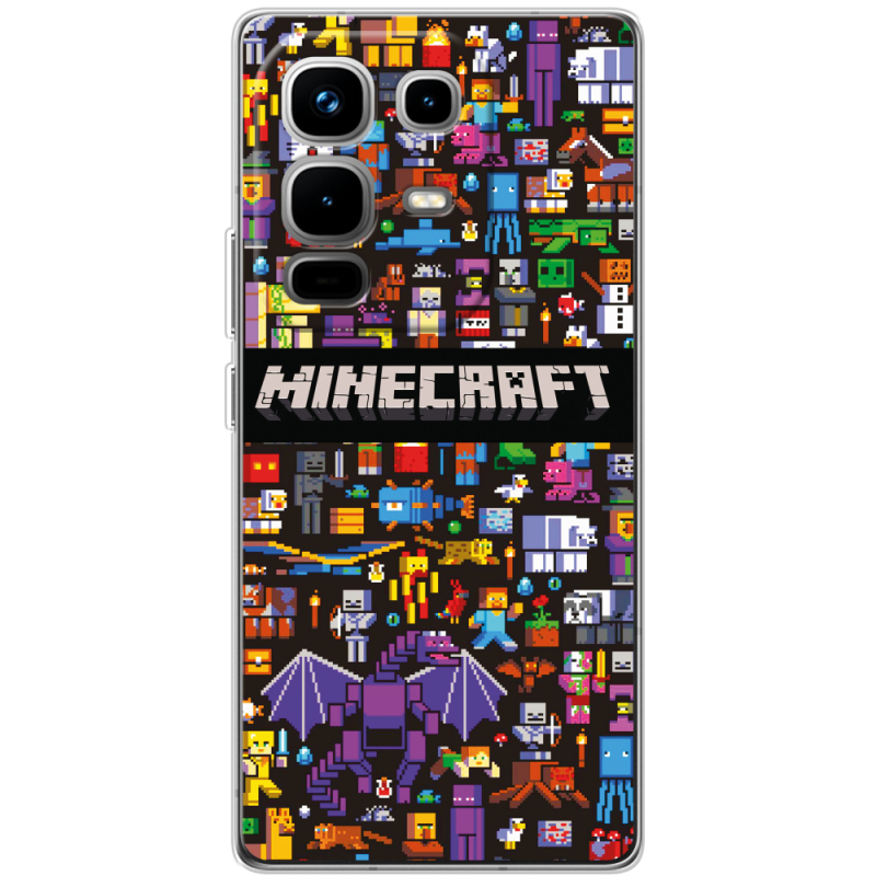 Чохол BoxFace Infinix Note 50 Pro Plus Minecraft Mobbery
