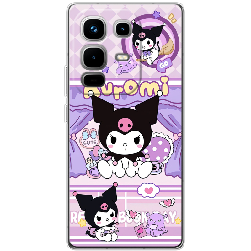 Чохол BoxFace Infinix Note 50 Pro Plus Милі пустощі Kuromi
